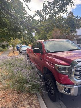 Red 2019 Toyota Tundra Limited