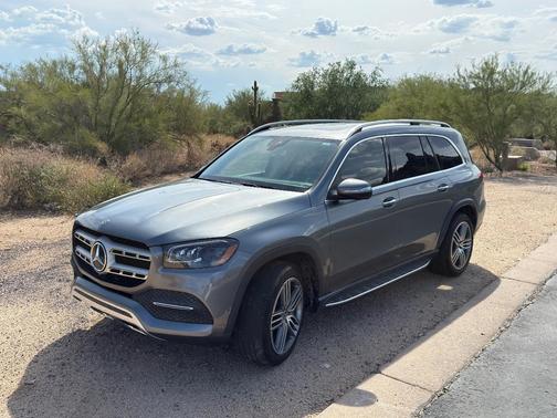 Silver 2020 Mercedes-Benz GLS 450 4MATIC