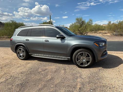 Silver 2020 Mercedes-Benz GLS 450 4MATIC