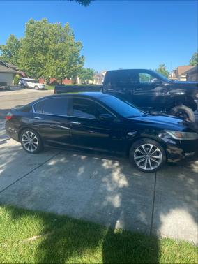 Black 2013 Honda Accord Sport