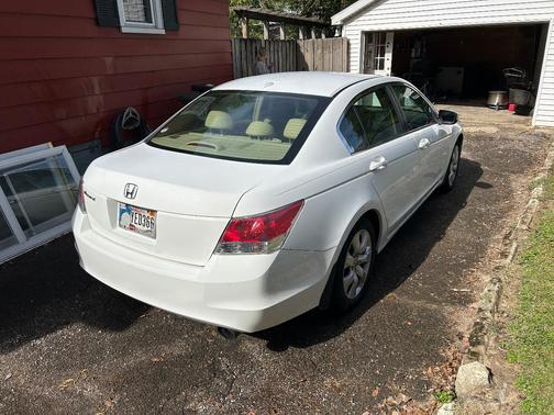 White 2009 Honda Accord EX-L