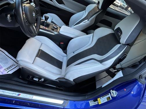 Blue 2023 BMW M4 Base