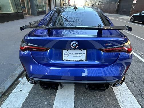 Blue 2023 BMW M4 Base