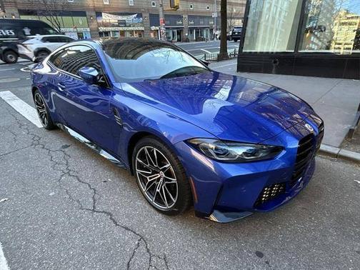 Blue 2023 BMW M4 Base