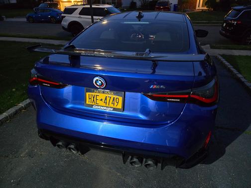 Blue 2023 BMW M4 Base
