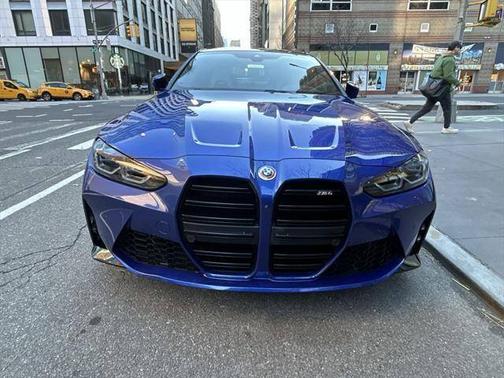 Blue 2023 BMW M4 Base