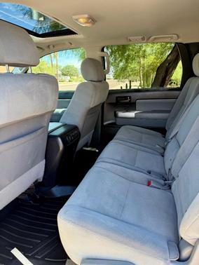 White 2022 Toyota Sequoia SR5