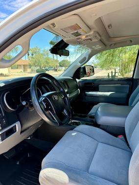 White 2022 Toyota Sequoia SR5