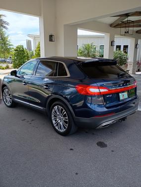 Blue 2017 Lincoln MKX Reserve