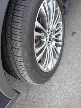 Blue 2017 Lincoln MKX Reserve