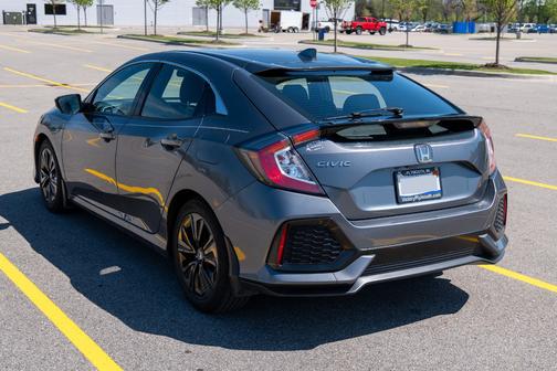 Gray 2019 Honda Civic EX