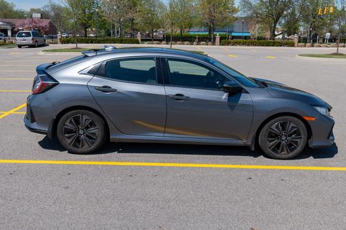 Gray 2019 Honda Civic EX