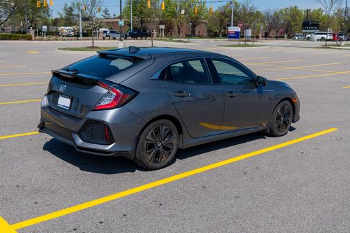 Gray 2019 Honda Civic EX