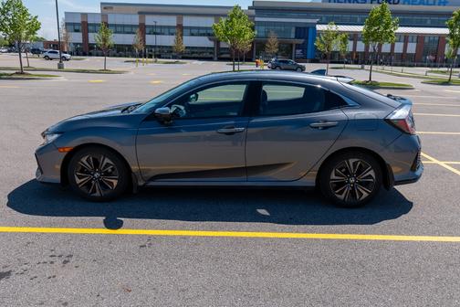 Gray 2019 Honda Civic EX