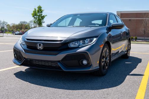 Gray 2019 Honda Civic EX