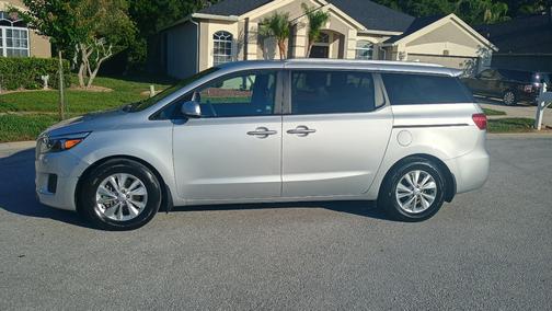 Silver 2016 Kia Sedona LX
