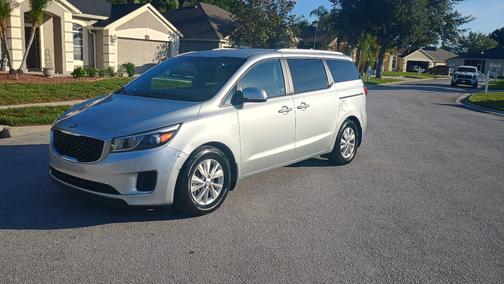 Silver 2016 Kia Sedona LX