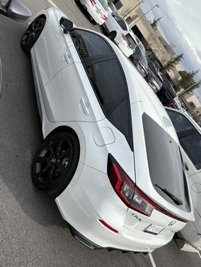 White 2025 Honda Civic Hybrid Sport Touring