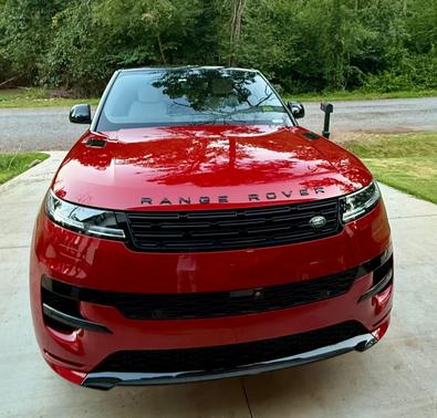 Red 2025 Land Rover Range Rover Sport P400 Dynamic SE