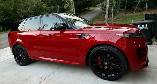 Red 2025 Land Rover Range Rover Sport P400 Dynamic SE