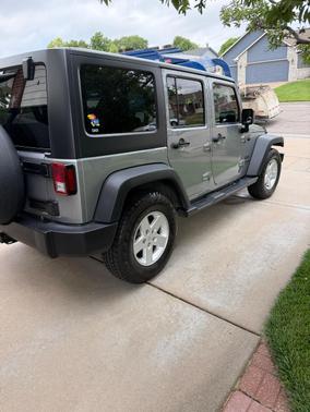 Silver 2018 Jeep Wrangler JK Unlimited Sport
