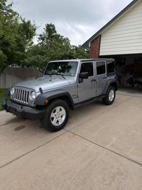 Silver 2018 Jeep Wrangler JK Unlimited Sport