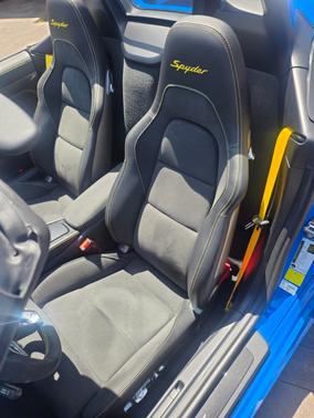 Blue 2023 Porsche 718 Spyder 718 Spyder