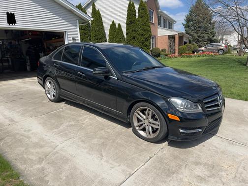 Black 2014 Mercedes-Benz C-Class C 300 4MATIC Luxury
