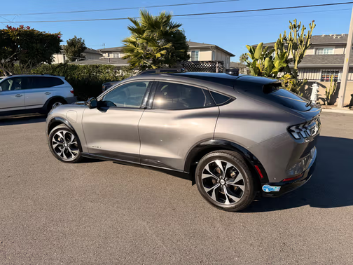 Gray 2021 Ford Mustang Mach-E Premium
