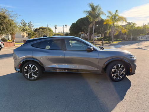 Gray 2021 Ford Mustang Mach-E Premium