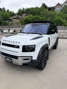 White 2021 Land Rover Defender SE