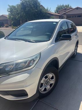 White 2016 Honda CR-V LX