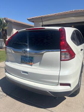 White 2016 Honda CR-V LX