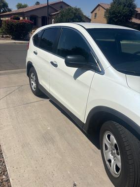 White 2016 Honda CR-V LX
