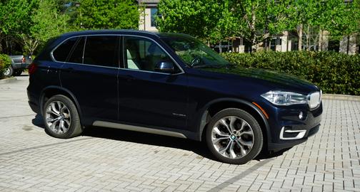 Blue 2018 BMW X5 xDrive35d