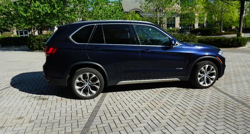 Blue 2018 BMW X5 xDrive35d
