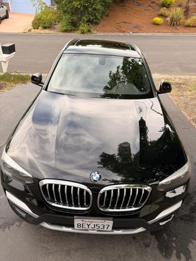 Black 2018 BMW X3 xDrive30i