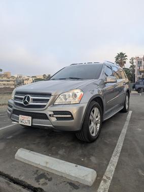 Silver 2012 Mercedes-Benz GL-Class GL 450 4MATIC