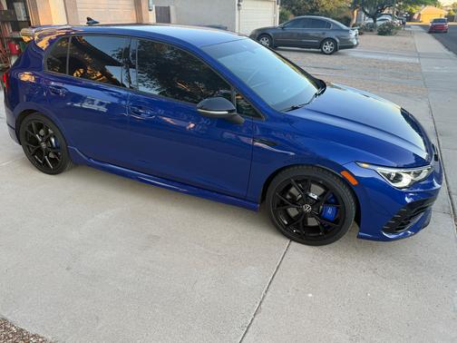 Blue 2023 Volkswagen Golf R 20th Anniversary Edition