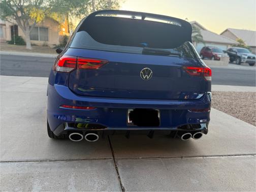Blue 2023 Volkswagen Golf R 20th Anniversary Edition