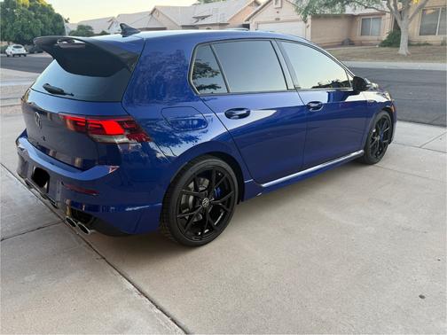 Blue 2023 Volkswagen Golf R 20th Anniversary Edition