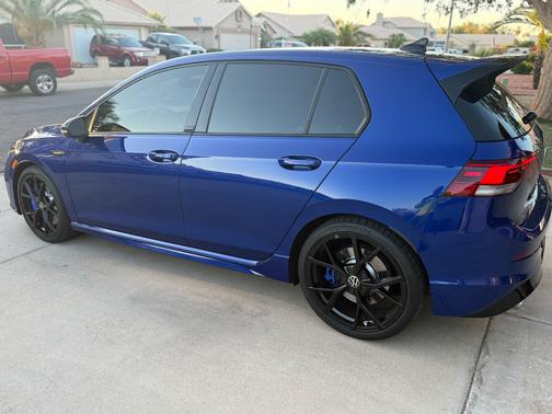 Blue 2023 Volkswagen Golf R 20th Anniversary Edition