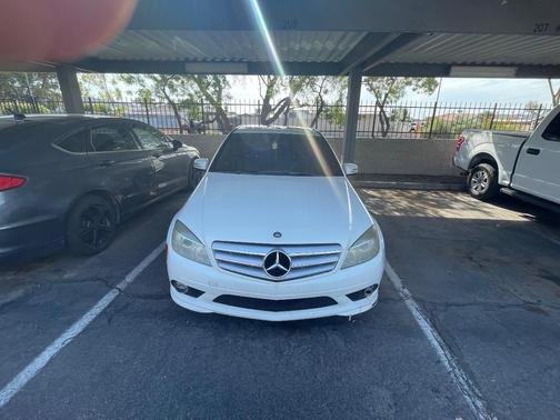 White 2010 Mercedes-Benz C-Class C 300