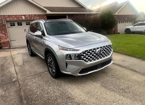 Silver 2021 Hyundai SANTA FE Limited