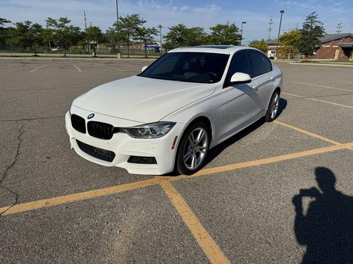 White 2014 BMW 335 i xDrive
