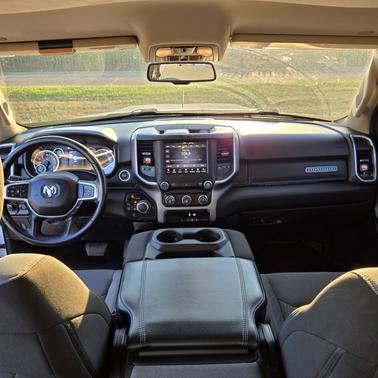 White 2019 RAM 1500 Big Horn