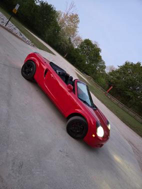 Red 2003 Toyota MR2 Spyder