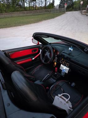 Red 2003 Toyota MR2 Spyder