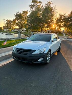 White 2012 Hyundai Genesis 3.8