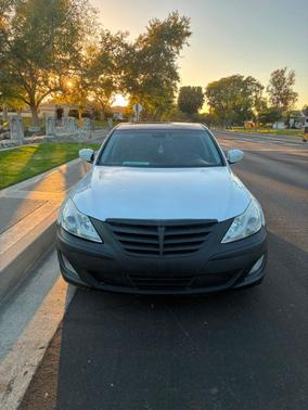 White 2012 Hyundai Genesis 3.8